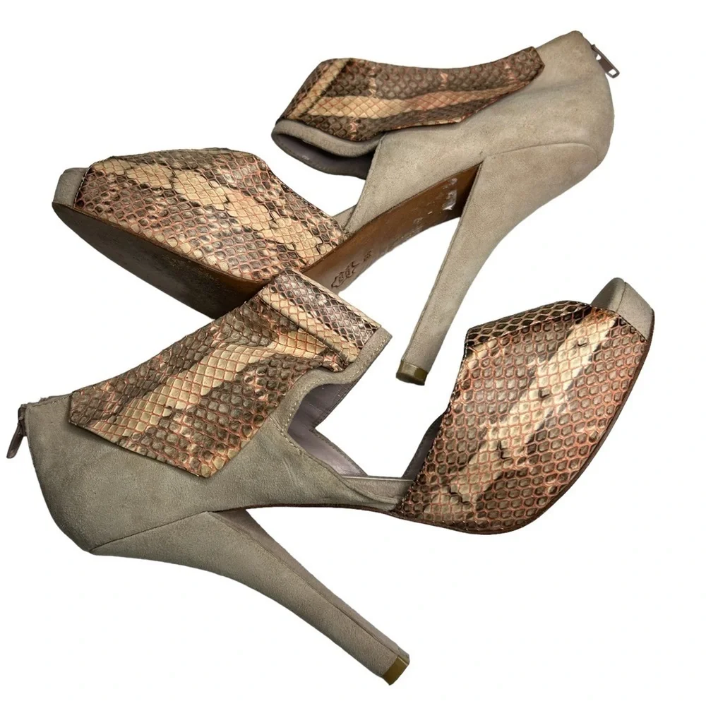 Kelsey Dagger Suede Heels Sz 9.5